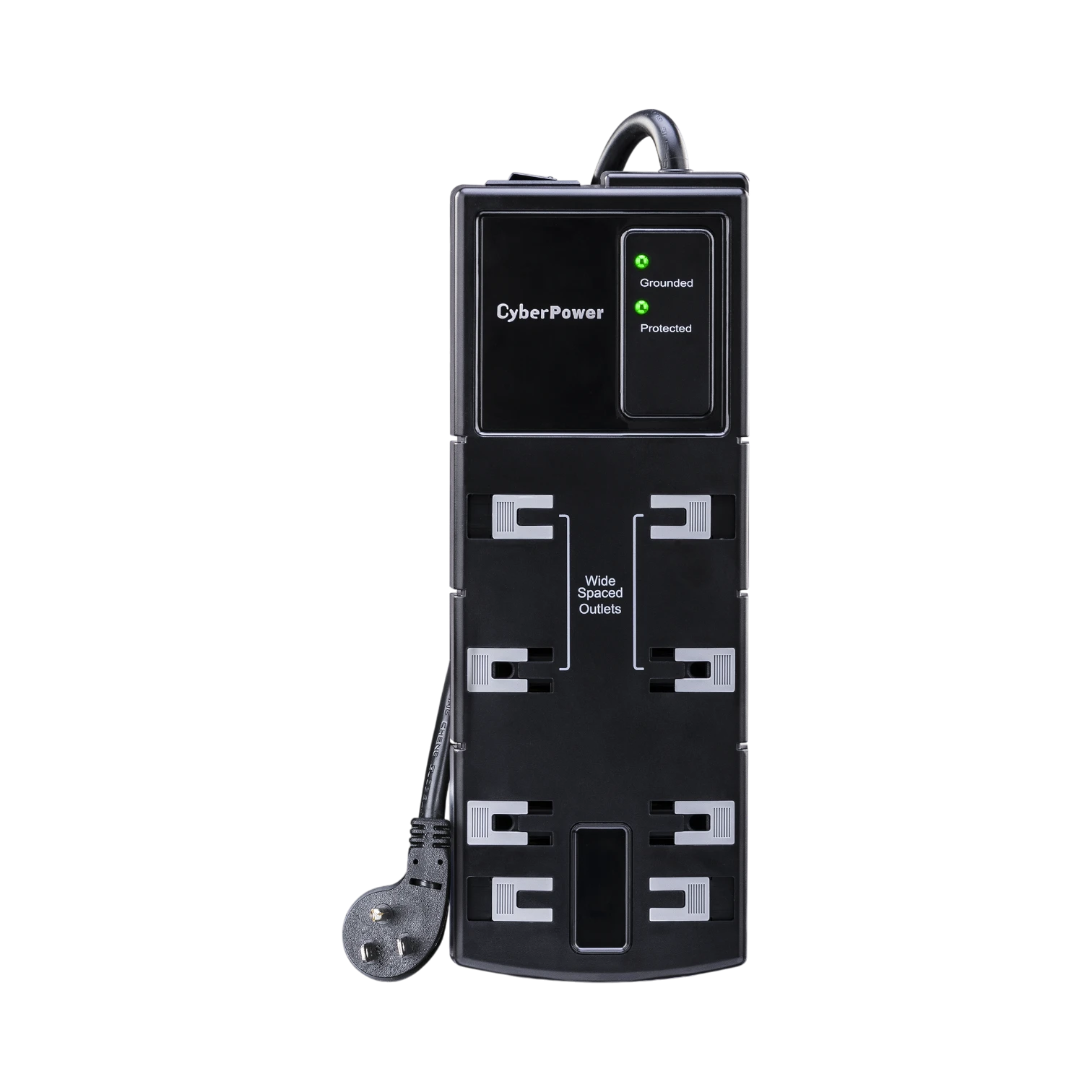 CyberPower CSB808 8-Outlet Essential Series Surge Protector (Black) — Being Shipped