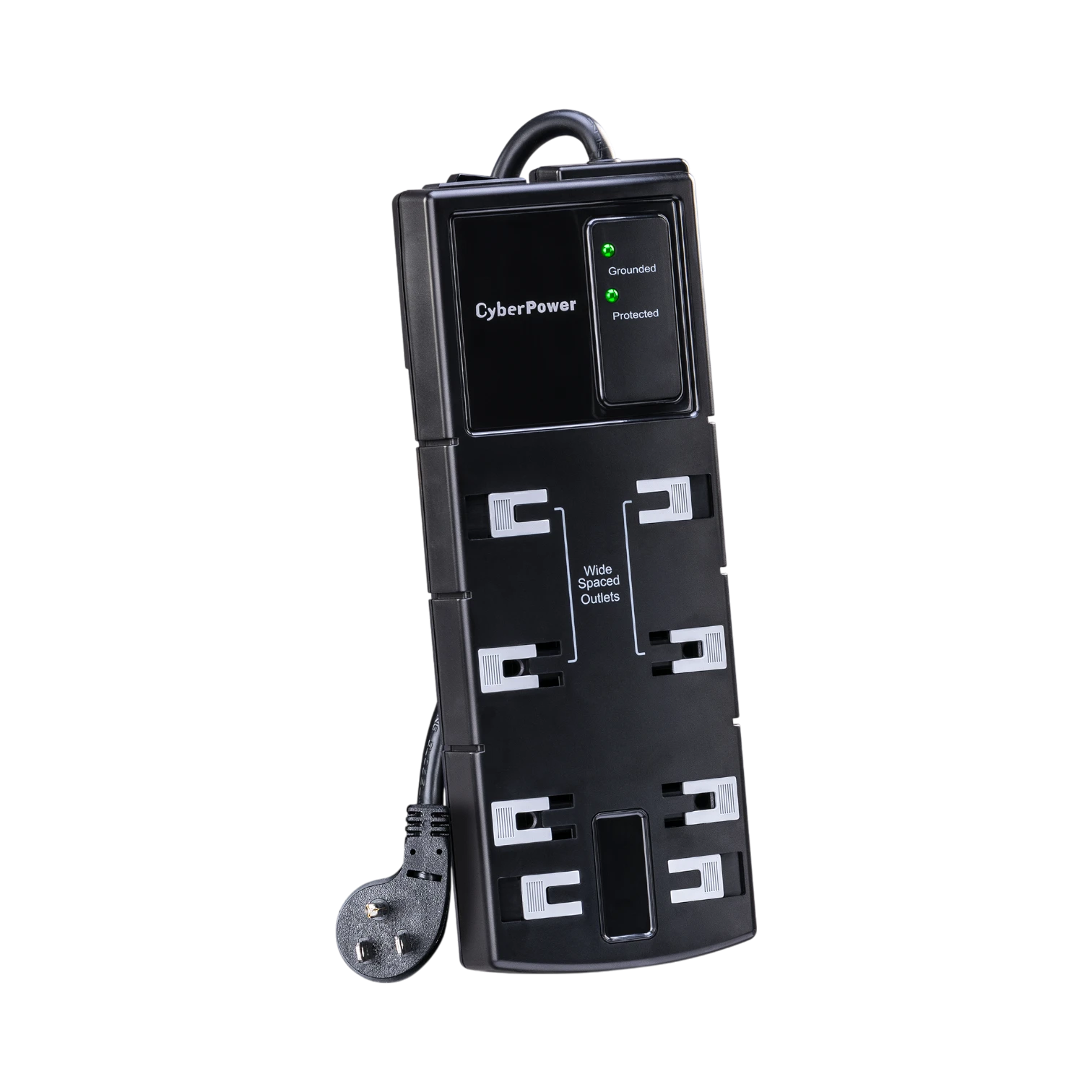 CyberPower CSB808 8-Outlet Essential Series Surge Protector (Black) — Being Shipped