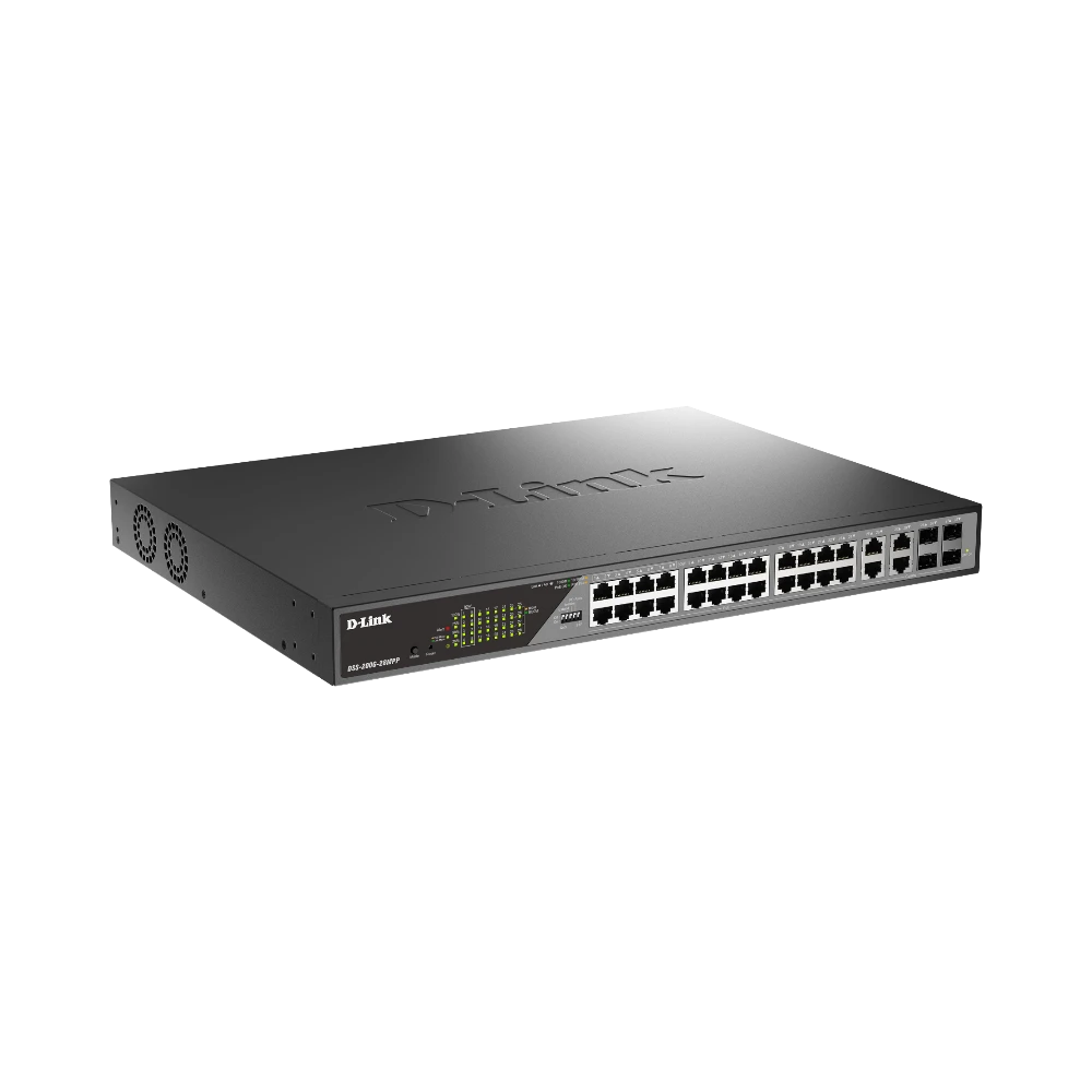 D-Link 28-Port PoE++ 24 x PoE Gigabit Ethernet Smart-Managed Switch — Being Shipped