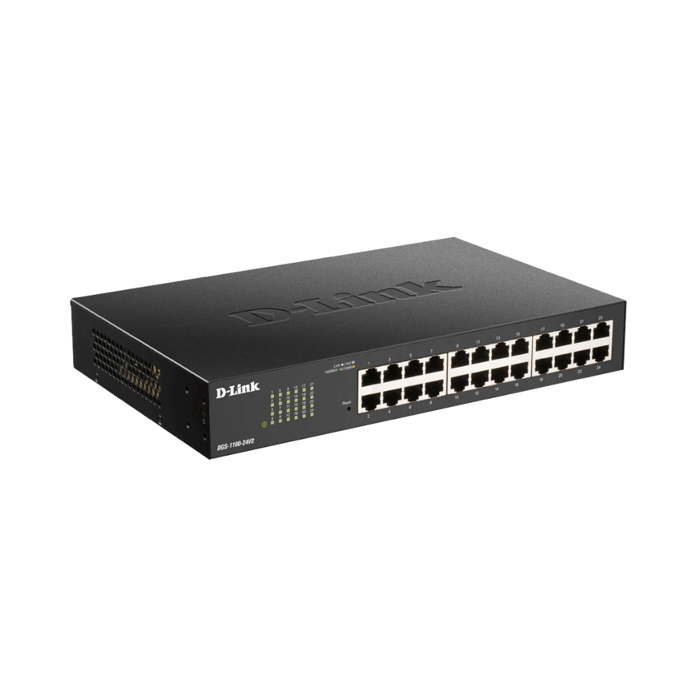 D-Link DGS-1100-24V2 24 Ports Manageable Ethernet Switch — Being Shipped