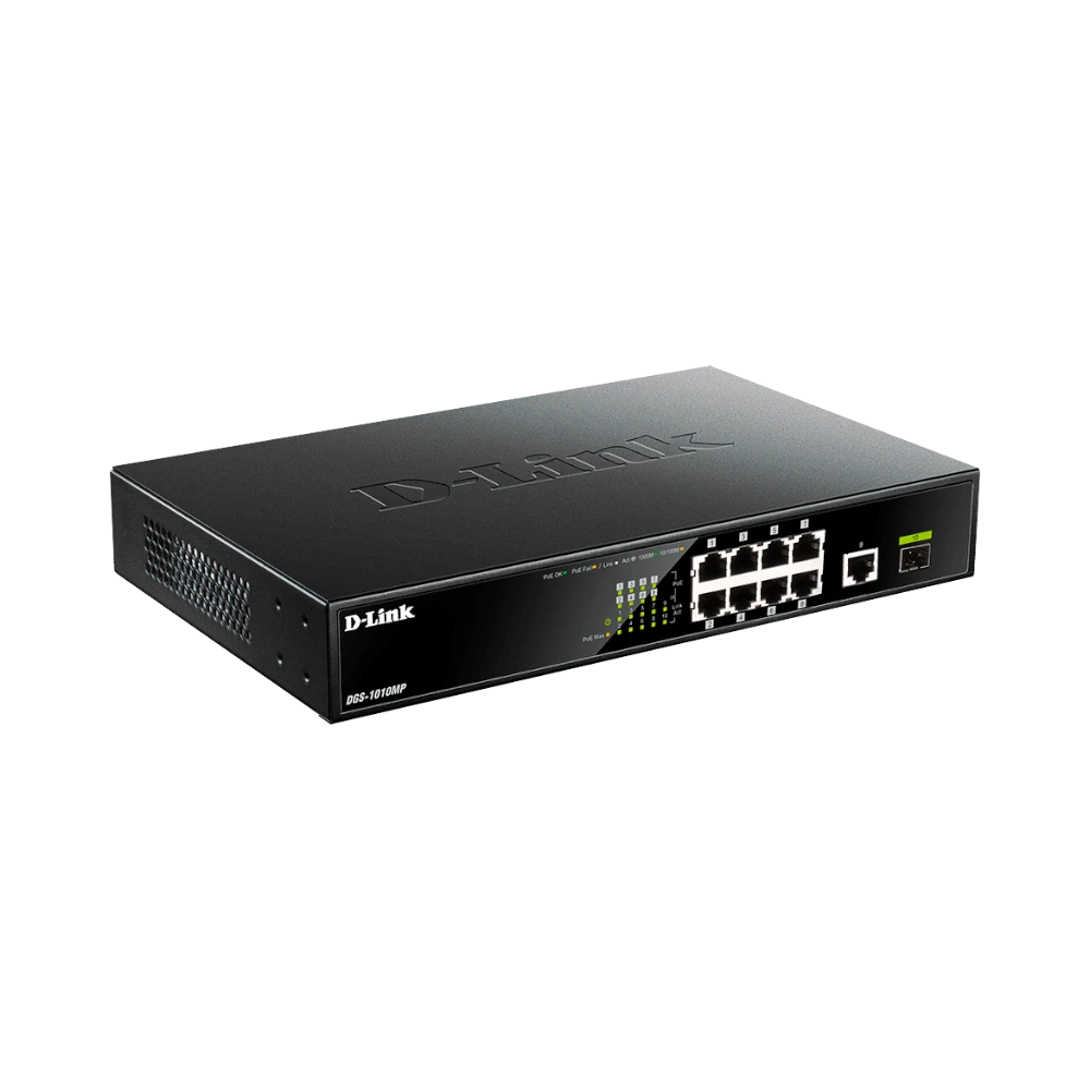 D-Link 10-Port Gigabit PoE Switch — Being Shipped