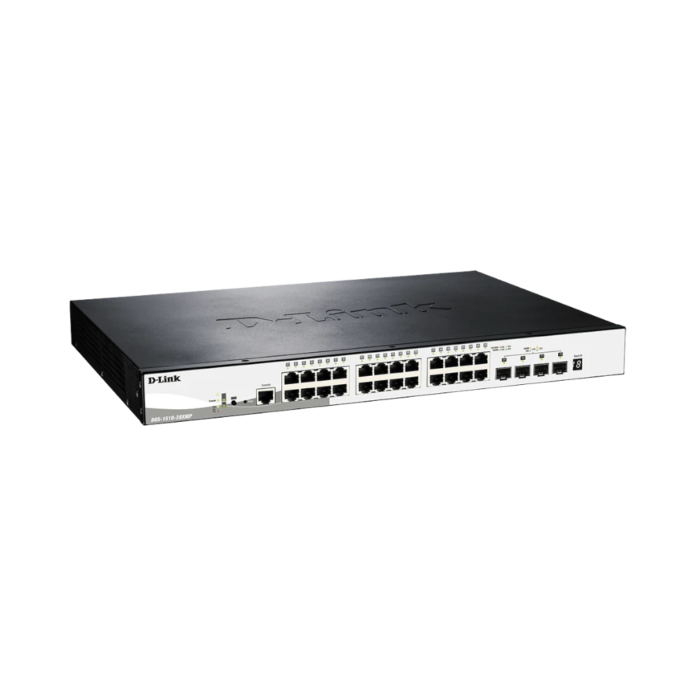 D-Link Gigabit Stackable Smart Managed 28-Port Switch with 10G Uplinks — Being Shipped