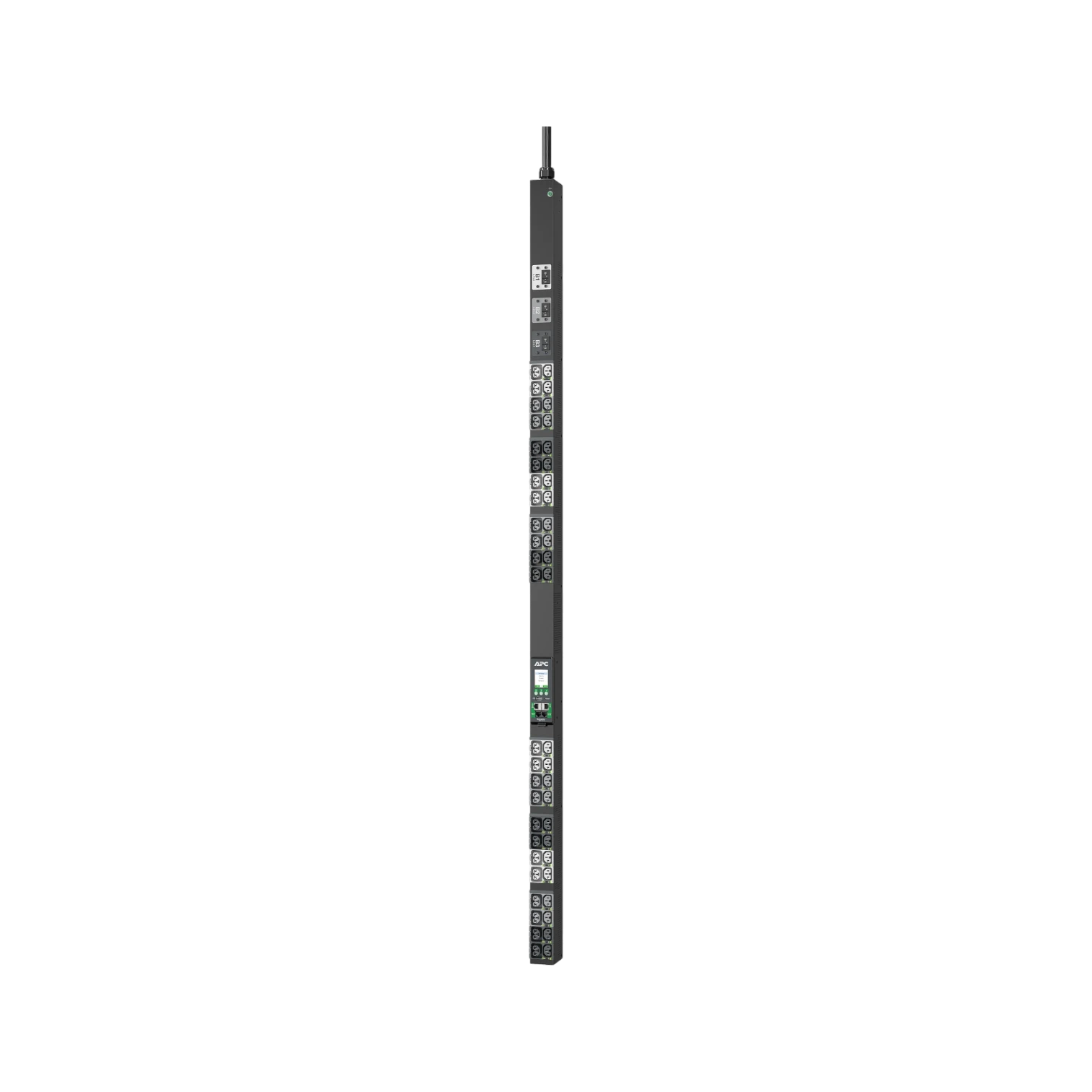 APC NetShelter Rack PDU Advanced, Switched, 3Phase, 8.6kW, 208V 30A, 48 Outlets, L21-30P — Being Shipped