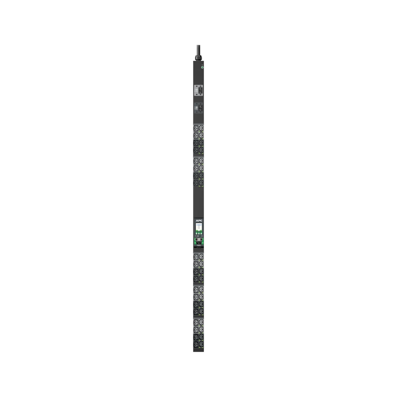 APC NetShelter Rack PDU Advanced, Switched, 5.0kW, 1Phase, 208V, 30A, L6-30P, 40 Outlet — Being Shipped