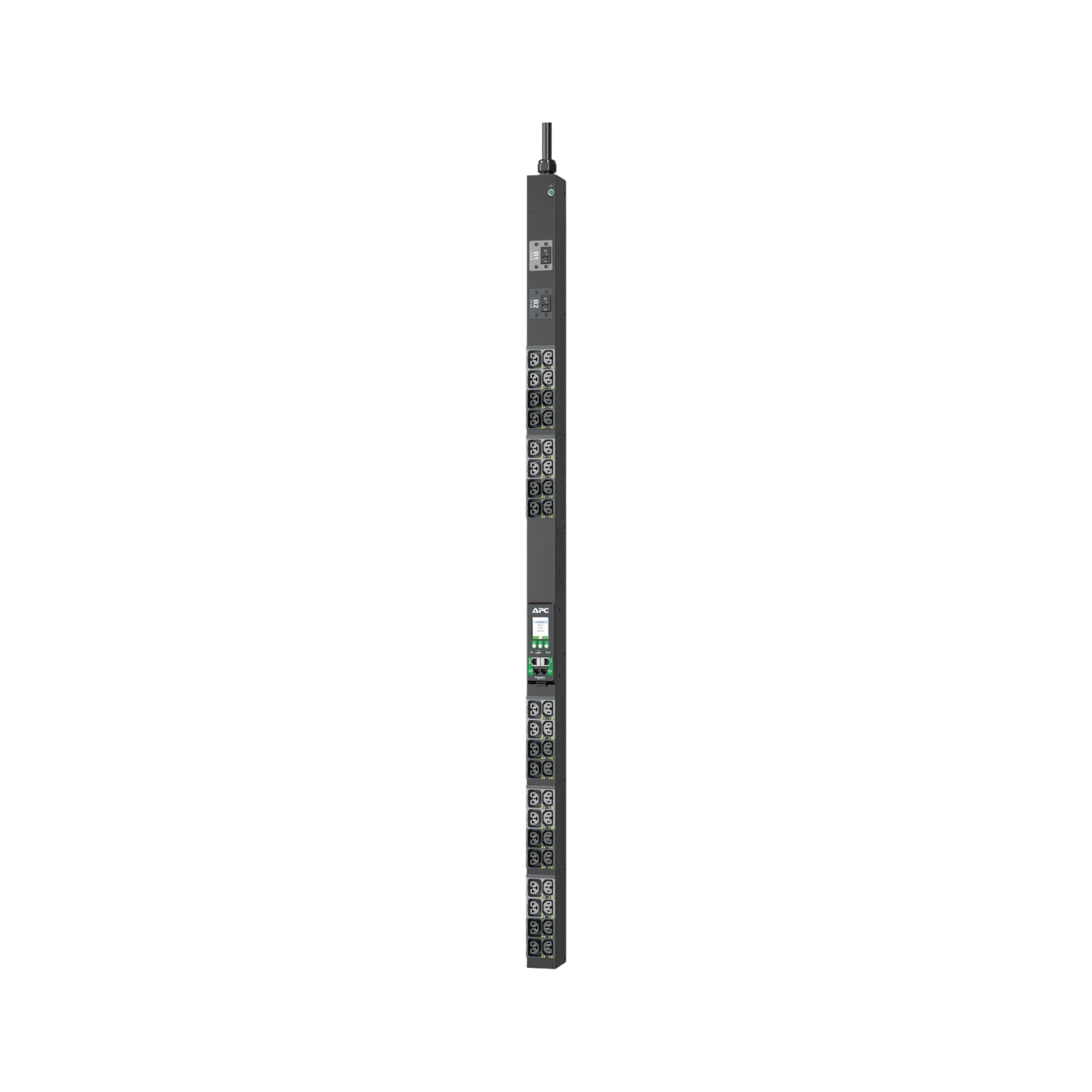 APC NetShelter Rack PDU Advanced, Switched, 5.0kW, 1Phase, 208V, 30A, L6-30P, 40 Outlet — Being Shipped