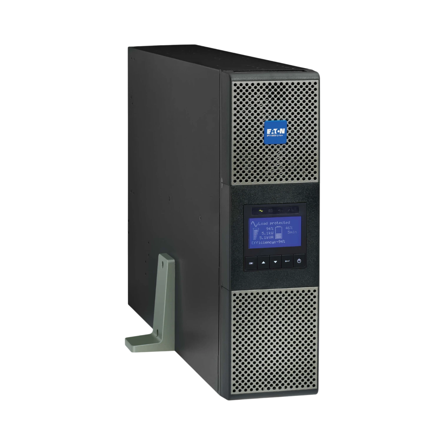 Eaton 9PX 6000VA 5400W 208V Online Double-Conversion UPS - L6-30P or Hardwired Input, 2 L6-20R, 2 L6-30R, Lithium-ion Battery, Cybersecure Network Card, Extended Run, 3U Rack/Tower — Being Shipped