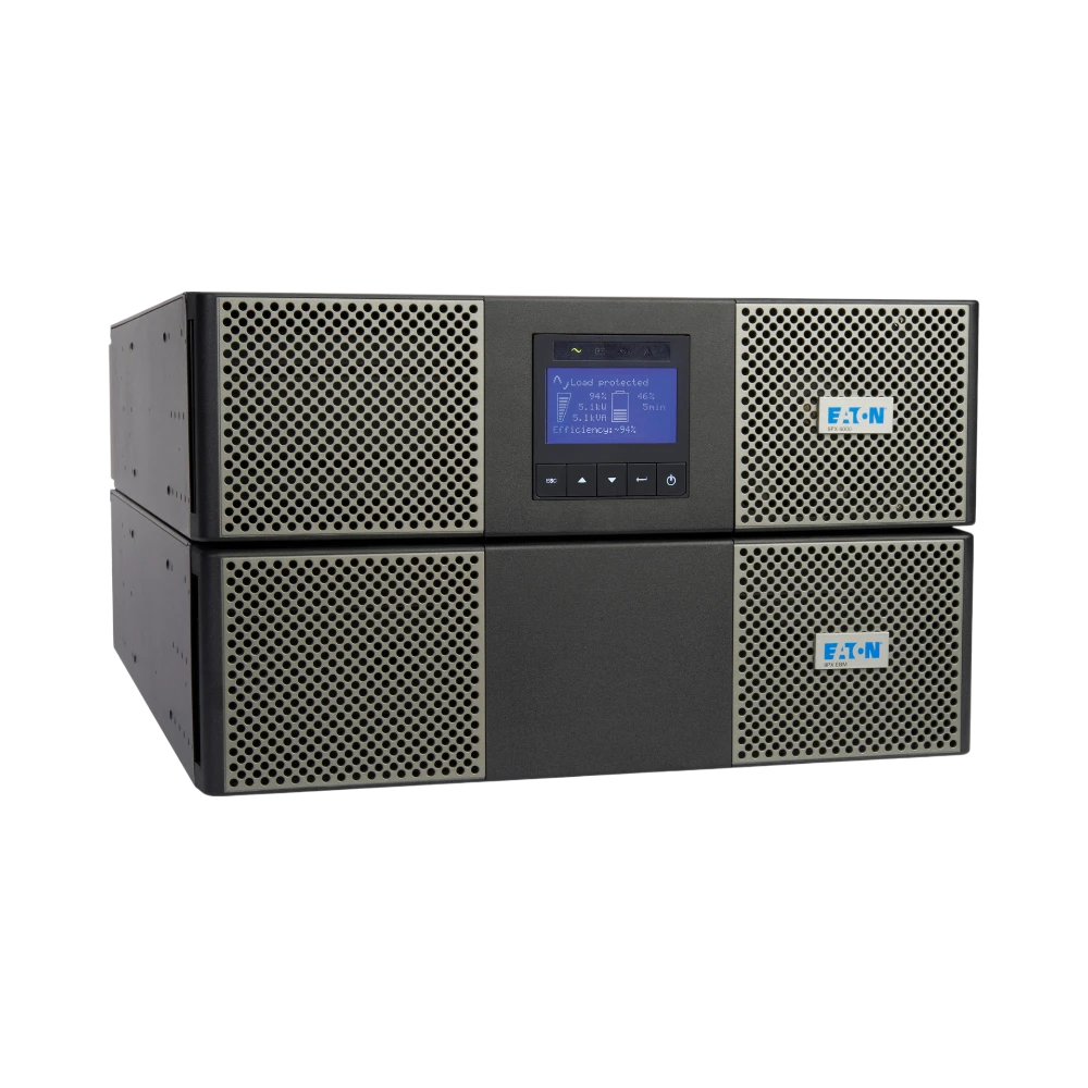 Eaton 9PX UPS, 6U, 3000 VA, 3000 W, L6-30P Input, Outputs: (6) 5-20R, (1) L6-30R, (1) L14-30R, 120/240V — Being Shipped