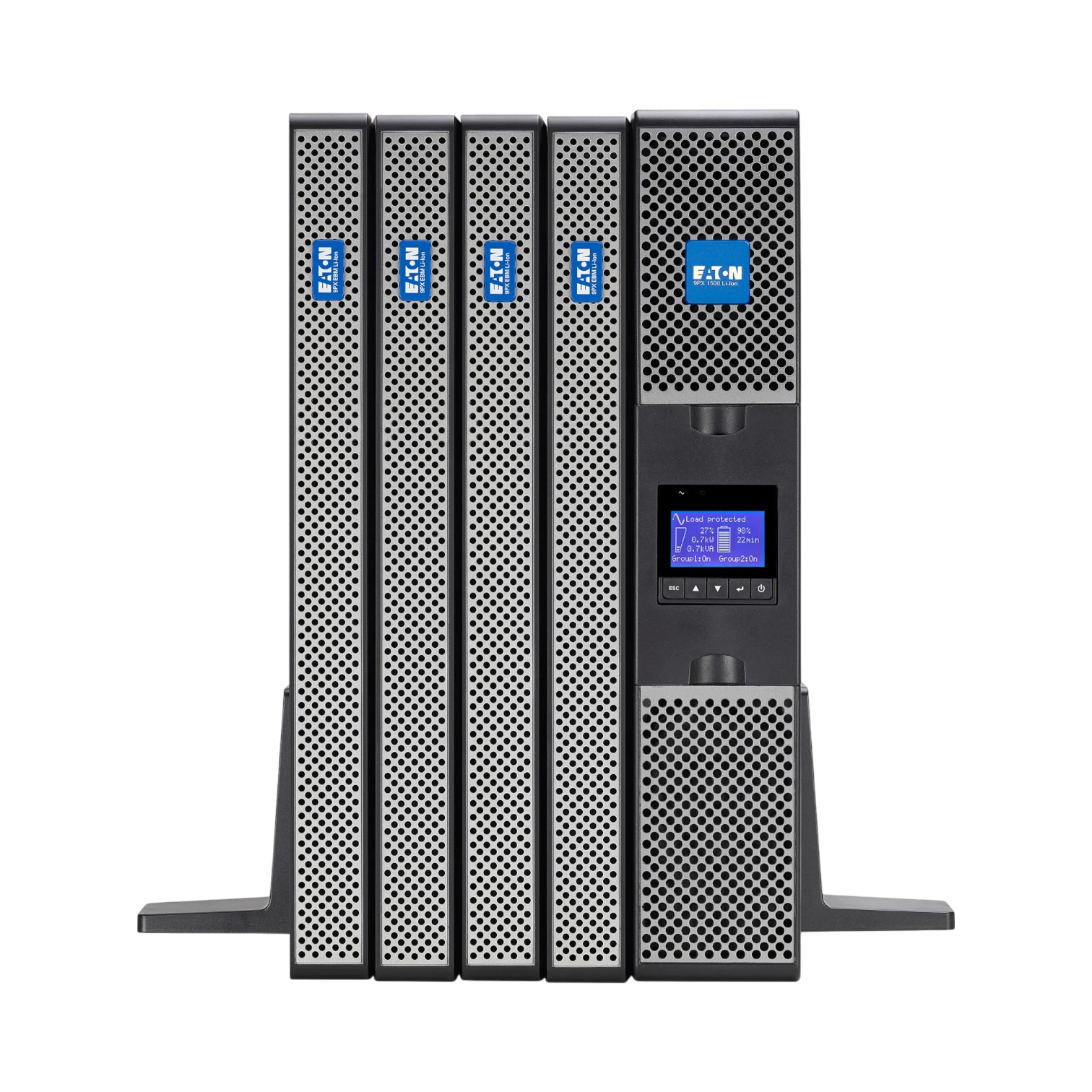 Eaton 9PX Lithium-Ion UPS, 2U, 1500 VA, 1350 W, 5-15P Input, Outputs: (8) 5-15R, 120V — Being Shipped