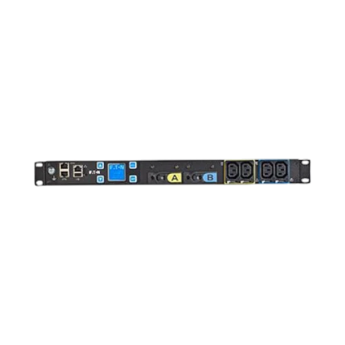 Eaton Metered Input PDU, 1PH, 1U, NEMA L6-30P Input, 10ft cord, 5.76kW, 24A, 200-240V, 16 Outlets (16) C13 — Being Shipped