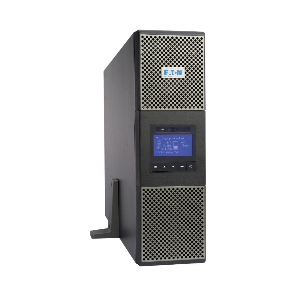 Eaton 9PX UPS, 3U, 5000 VA, 4500 W, L6-30P Input, Outputs: (2) L6-20R, (2) L6-30R, Hardwired, 208V — Being Shipped