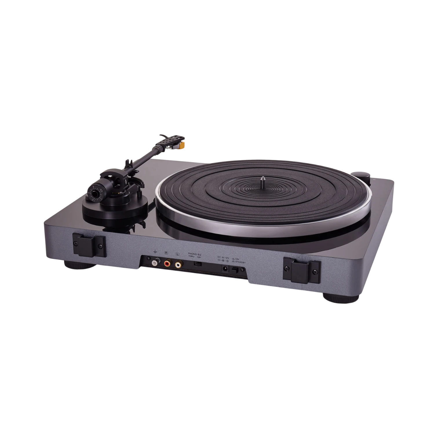 ELAC Miracord 50 Turntable (Glossy Black / Silver Base) — Being Shipped