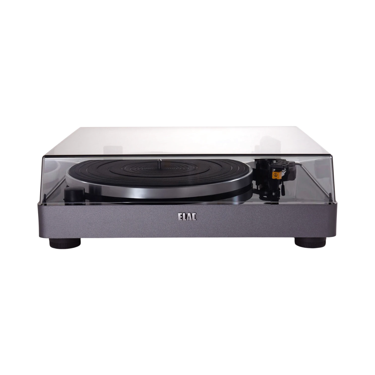 ELAC Miracord 50 Turntable (Glossy Black / Silver Base) — Being Shipped