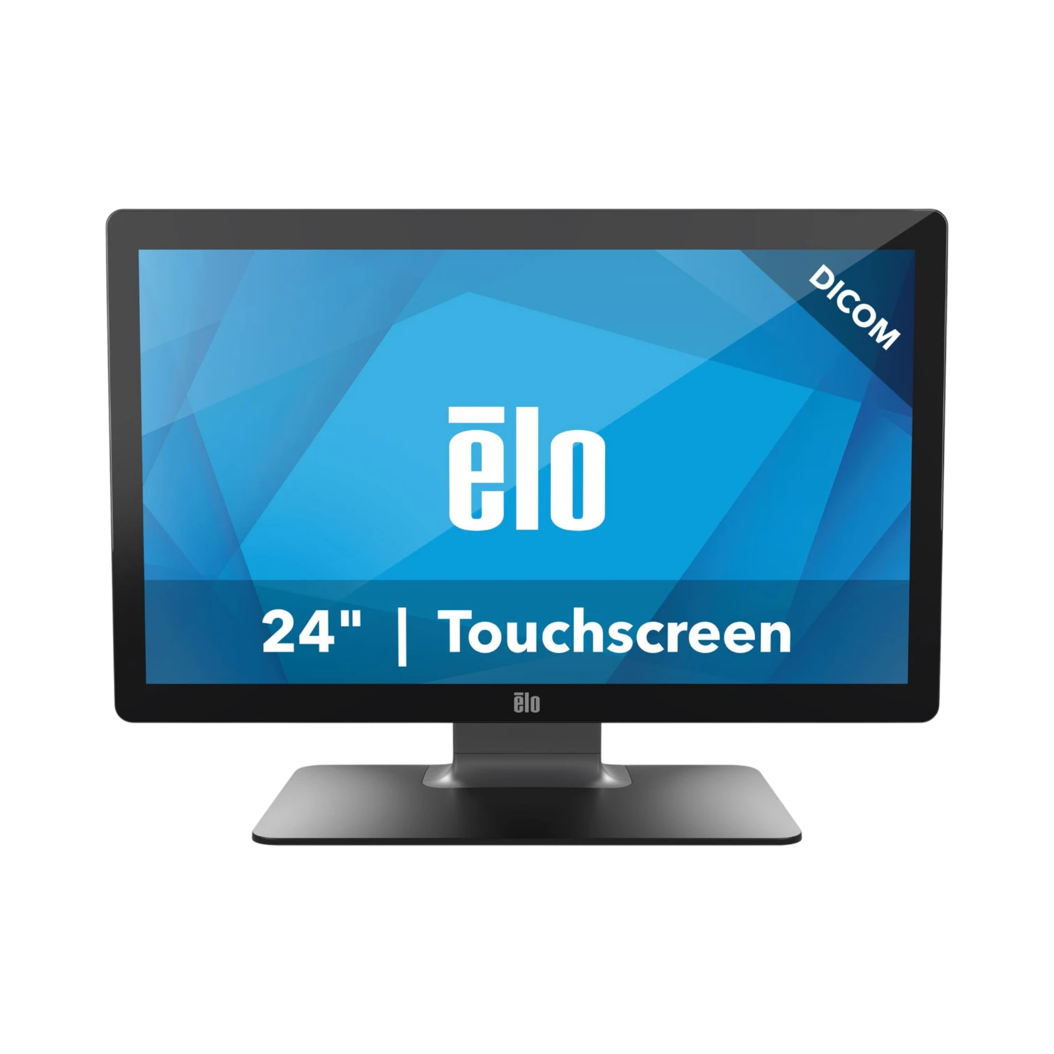 Elo Touch 2403LM 24" Full HD Medical Touchscreen Monitor with TouchPro (Black, Includes Stand) — Being Shipped