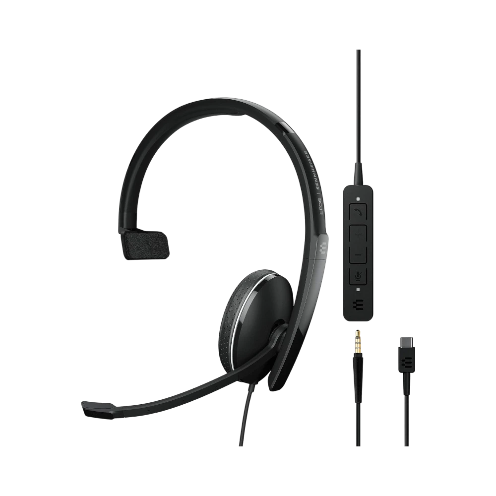 EPOS Adapt 135 USB-C II Wired Single-Sided Headset — Being Shipped