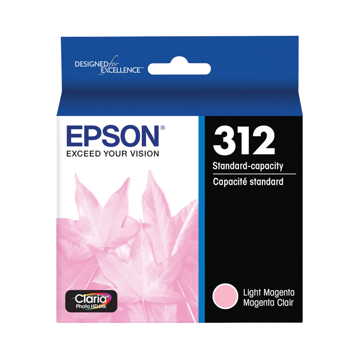 Epson T312 Light Magenta Claria Photo HD Ink Cartridge with Sensormatic — Being Shipped