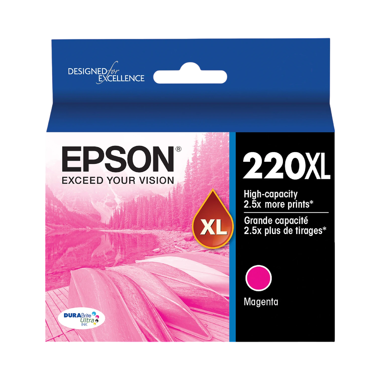 Epson 220XL DuraBrite Magenta High-Yield Ink Cartridge — Being Shipped