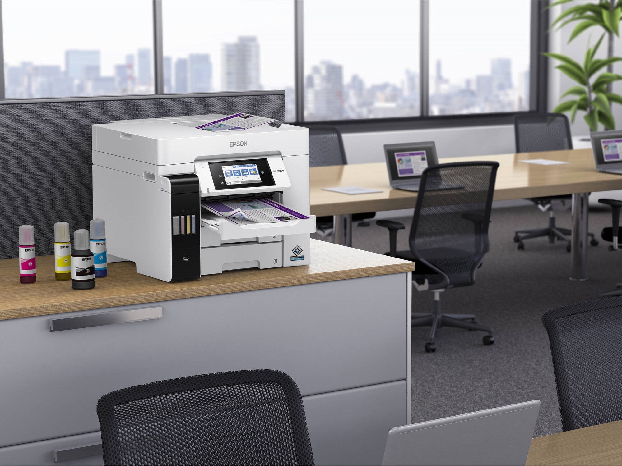 Epson WorkForce Pro ST-C5000 Supertank Color MFP Multi-Function Printer — Being Shipped