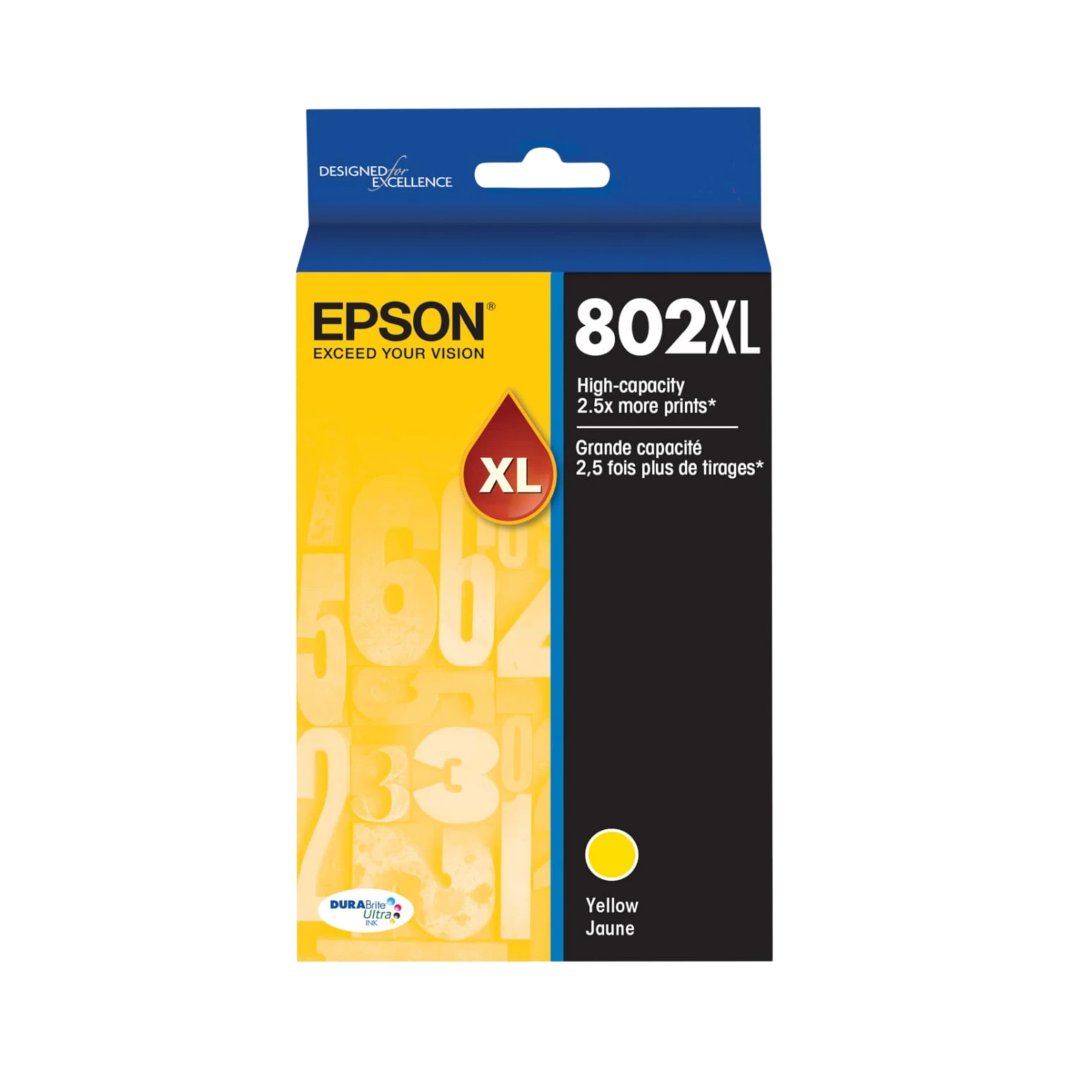 Epson T802XL Yellow High Yield Ink Cartridge — Being Shipped