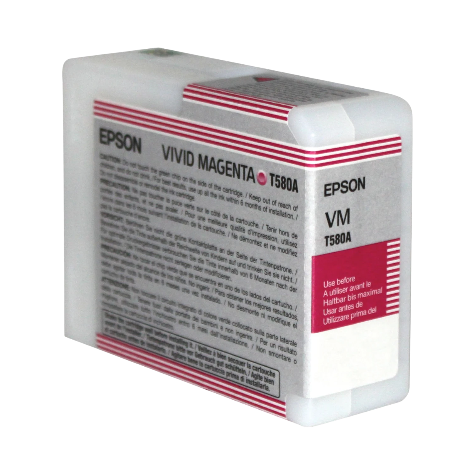 Epson UltraChrome K3 Vivid Magenta Ink Cartridge (80 ml) — Being Shipped