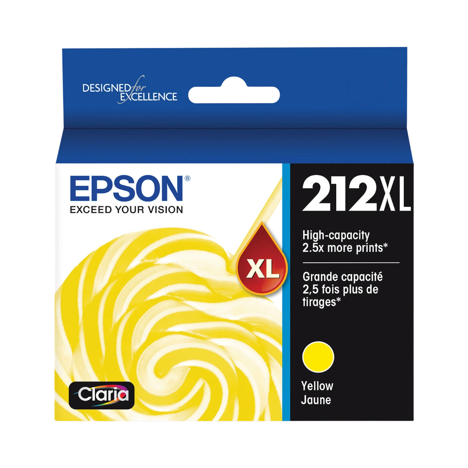 Epson Claria 212XL High-Capacity Yellow Ink Cartridge — Being Shipped