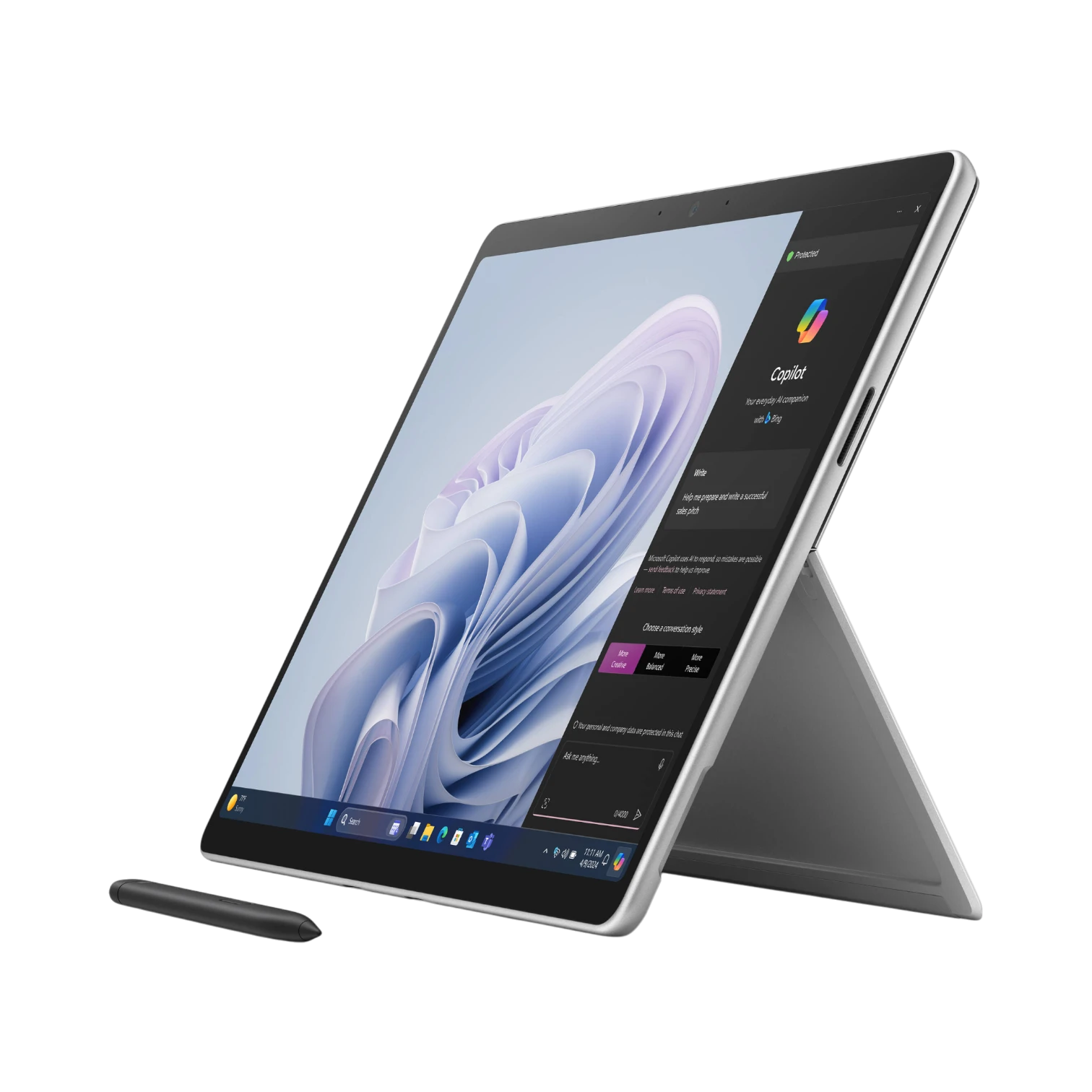 Microsoft Surface Pro 10 13" Multi-Touch Business Tablet Intel Core Ultra 5 135U, 16GB RAM, 256GB SSD (Platinum, Wi-Fi Only) — Being Shipped