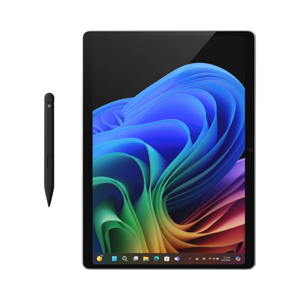 Microsoft Surface Pro Copilot+ 13" Business Tablet Qualcomm Snapdragon X Elite, 16GB RAM, 1TB SSD (11th Edition, Platinum, Wi-Fi Only) — Being Shipped