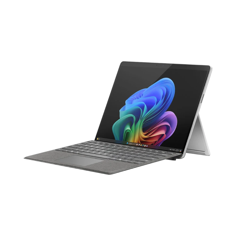 Microsoft Surface Pro Copilot+ 13" Business Tablet Qualcomm Snapdragon X Plus, 16GB RAM, 256GB SSD (11th Edition, Platinum, Wi-Fi Only) — Being Shipped