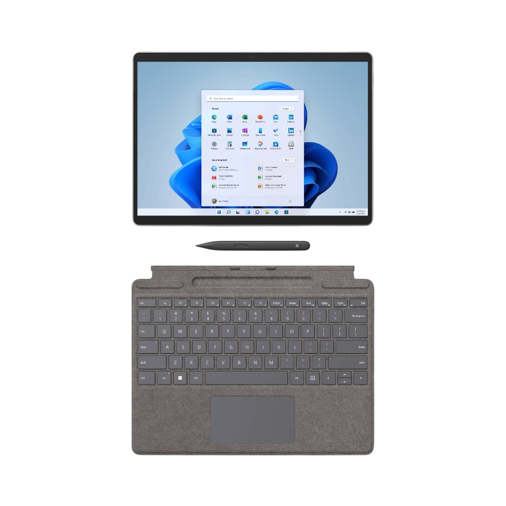 Microsoft Surface Pro 8 13" Multi-Touch Tablet Intel Core i7-1185G7, 16GB RAM, 256GB SSD (Platinum) — Being Shipped