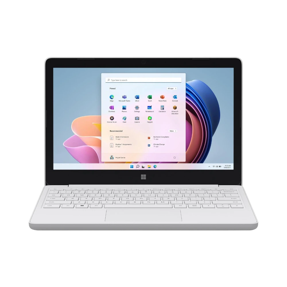 Microsoft Surface SE 11.6" Laptop, Intel Celeron N4020, 4GB RAM, 64GB eMMC (Glacier White) — Being Shipped