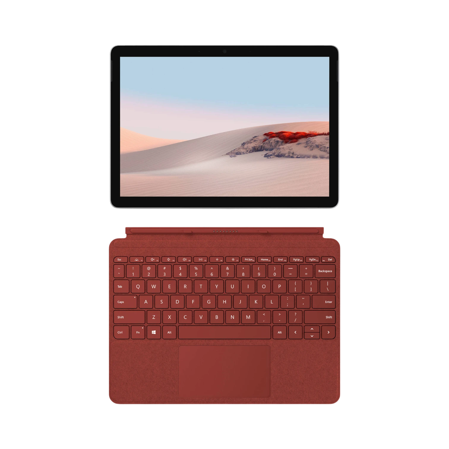 Microsoft Surface Go Signature Type Keyboard Cover (Poppy Red) — Being Shipped