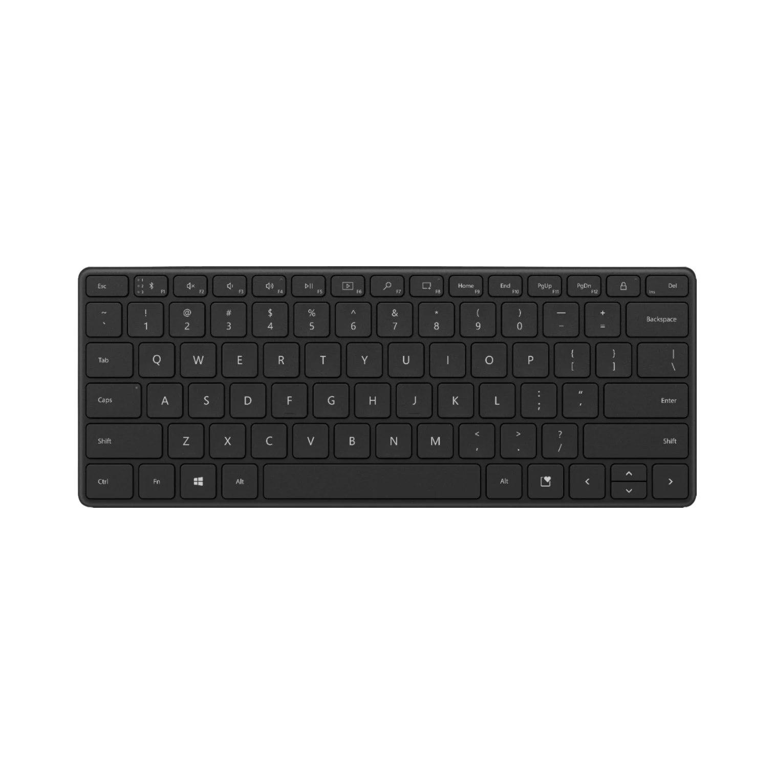 Microsoft Designer Compact Wireless Keyboard (Matte Black) — Being Shipped