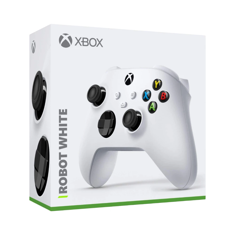 Microsoft Xbox Wireless Gaming Controller for Xbox Series X, Xbox Series S, Xbox One, Windows Devices (Robot White) — Being Shipped