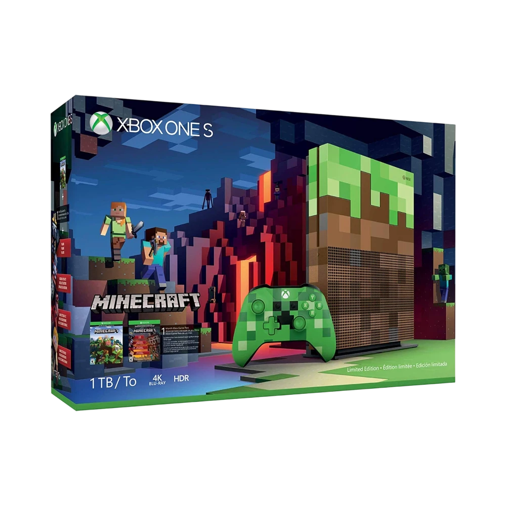 Microsoft Xbox One S Minecraft Limited Edition Bundle — Being Shipped