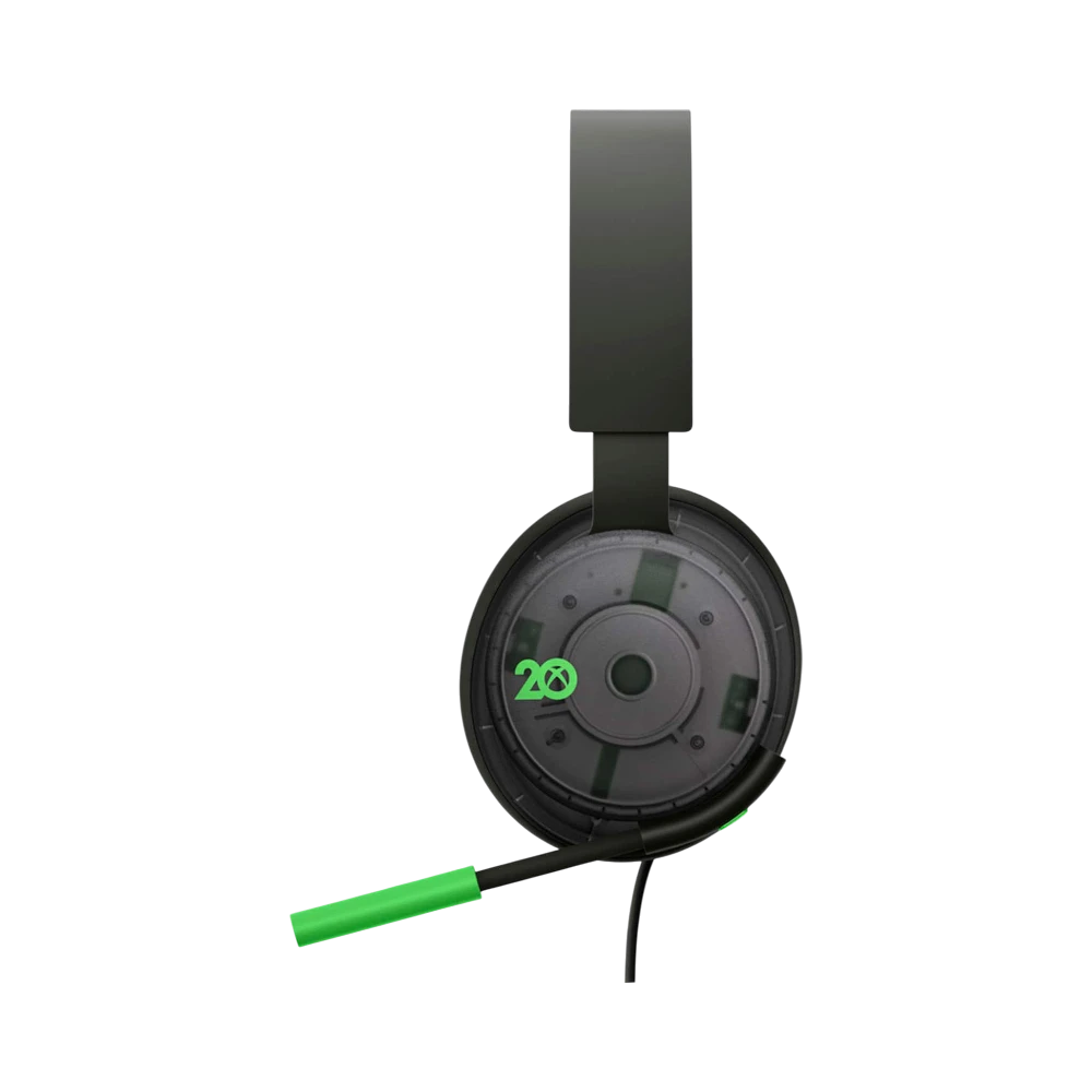 Microsoft Xbox 20th Anniversary Special Edition Stereo Gaming Over-the-Ear Headset (Classic Black) — Being Shipped