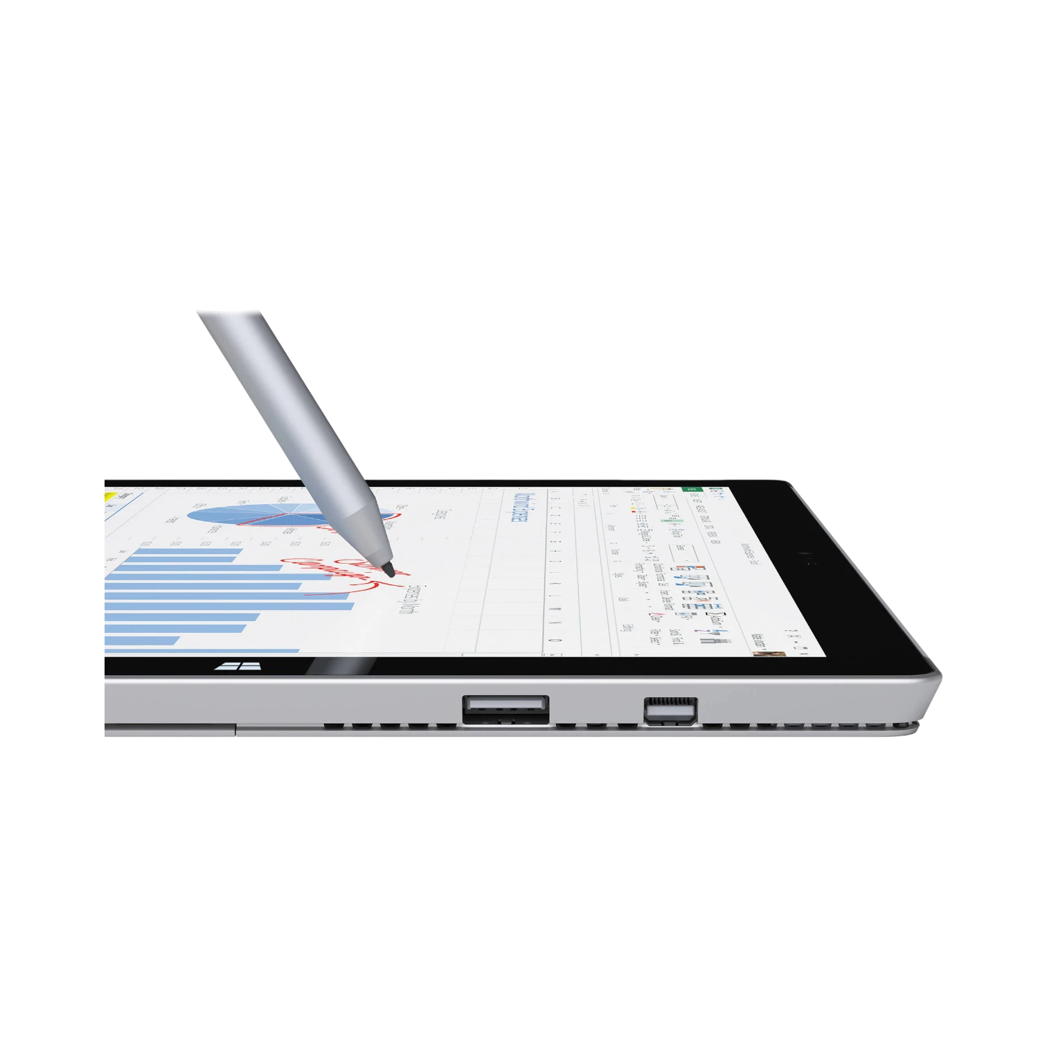 Microsoft Surface Pro 3 12" Multi-Touch Tablet Intel Core i5-4300U, 4GB RAM, 128GB Flash Storage (Silver) — Being Shipped