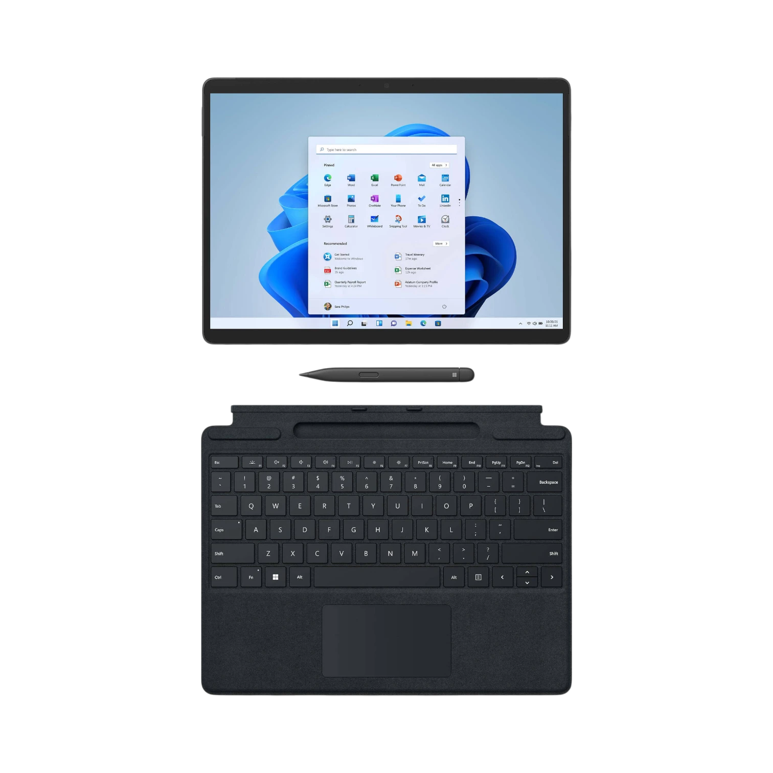 Microsoft Surface Pro 8 13" Multi-Touch Tablet Intel Core i7-1185G7, 16GB RAM, 512GB SSD (Graphite) — Being Shipped