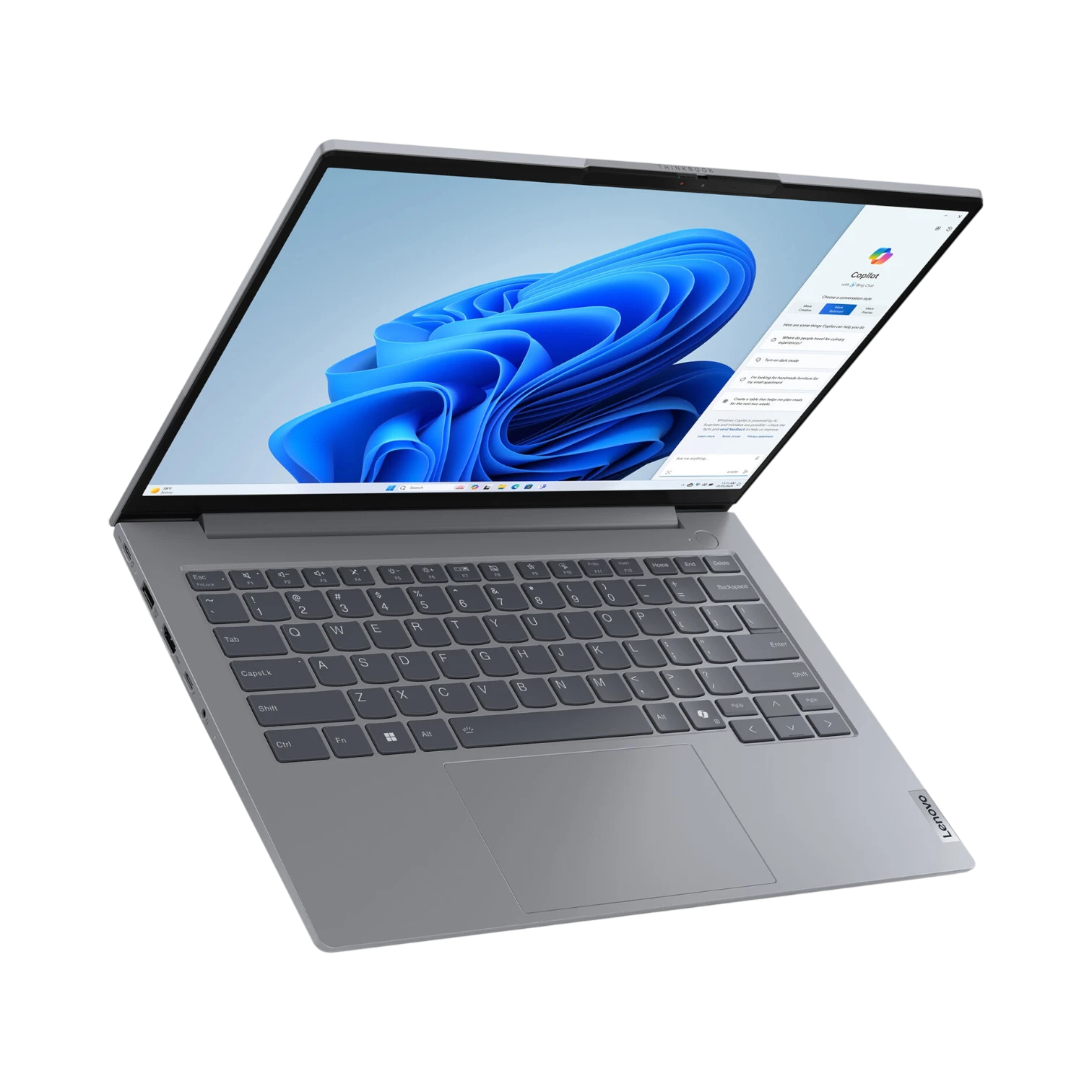 Lenovo ThinkBook 14 G7 ARP 14" Laptop, AMD Ryzen 5 7535HS, 8GB DDR5 RAM, 256GB SSD (Arctic Gray) — Being Shipped