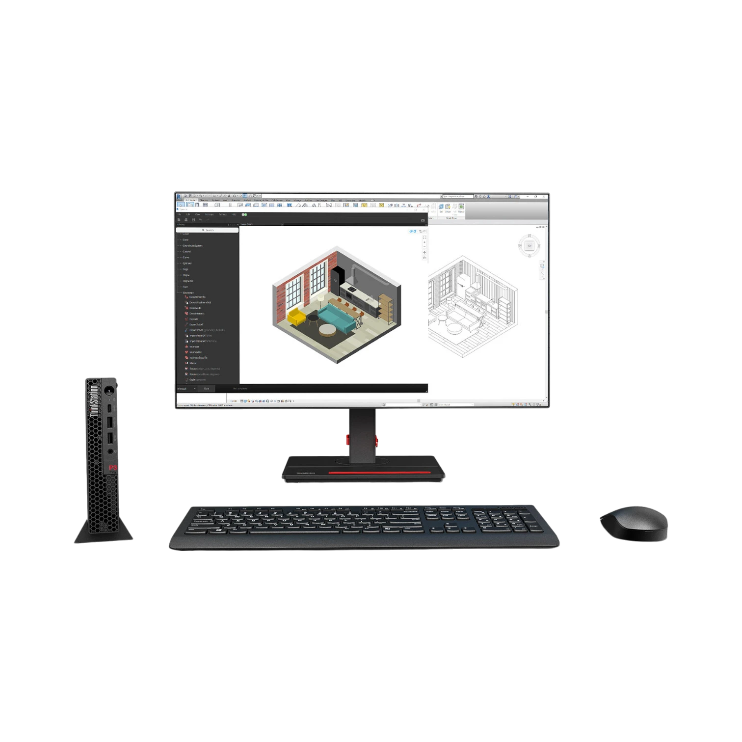 Lenovo ThinkStation P3 Tiny Desktop Workstation Intel Core i7-14700, Intel UHD Graphics 770, 32GB RAM, 1TB SSD — Being Shipped