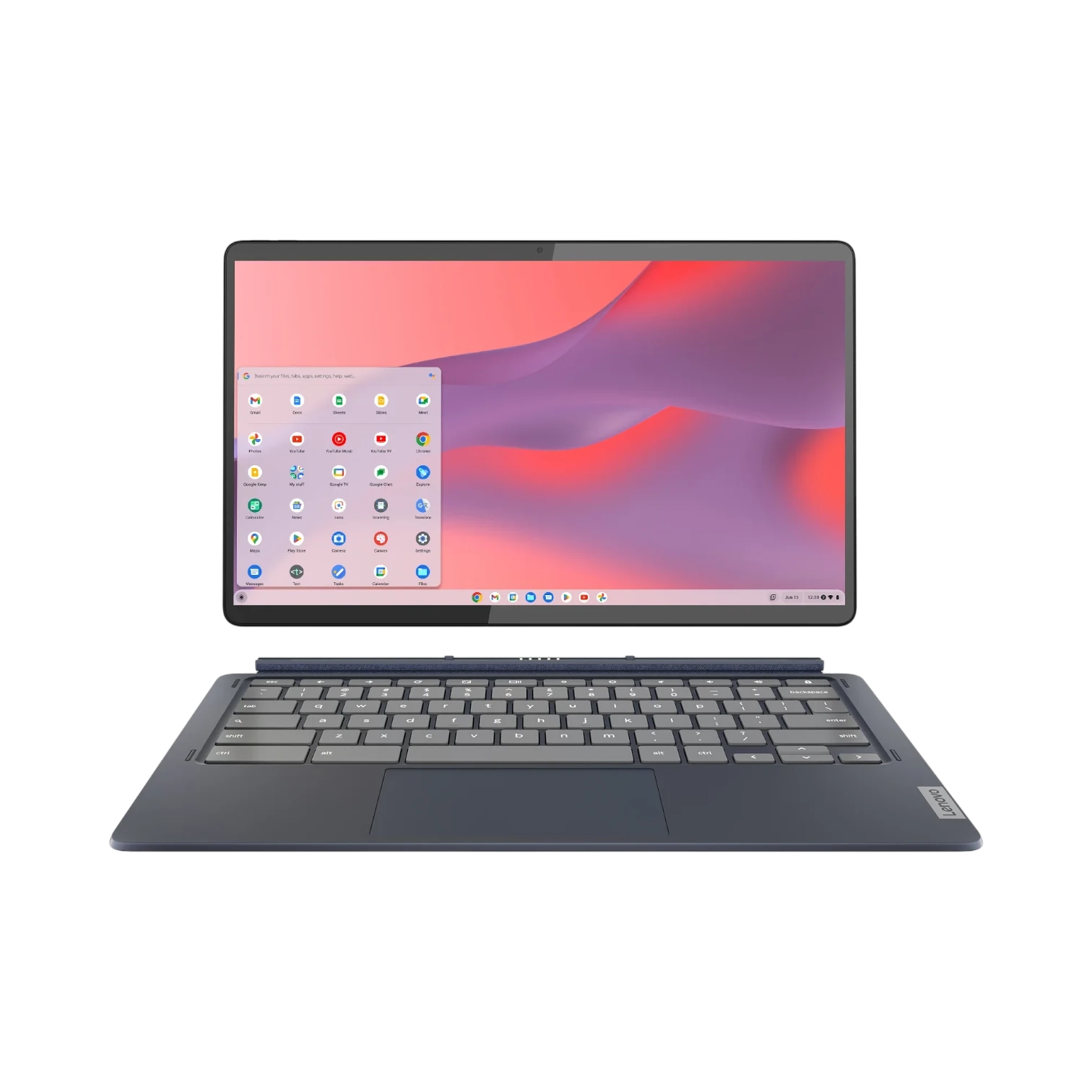 Lenovo Ideapad Duet 5 Chromebook 13.3" Touchscreen Laptop, Qualcomm Snapdragon SC7180, 4GB RAM, 128GB SSD — Being Shipped