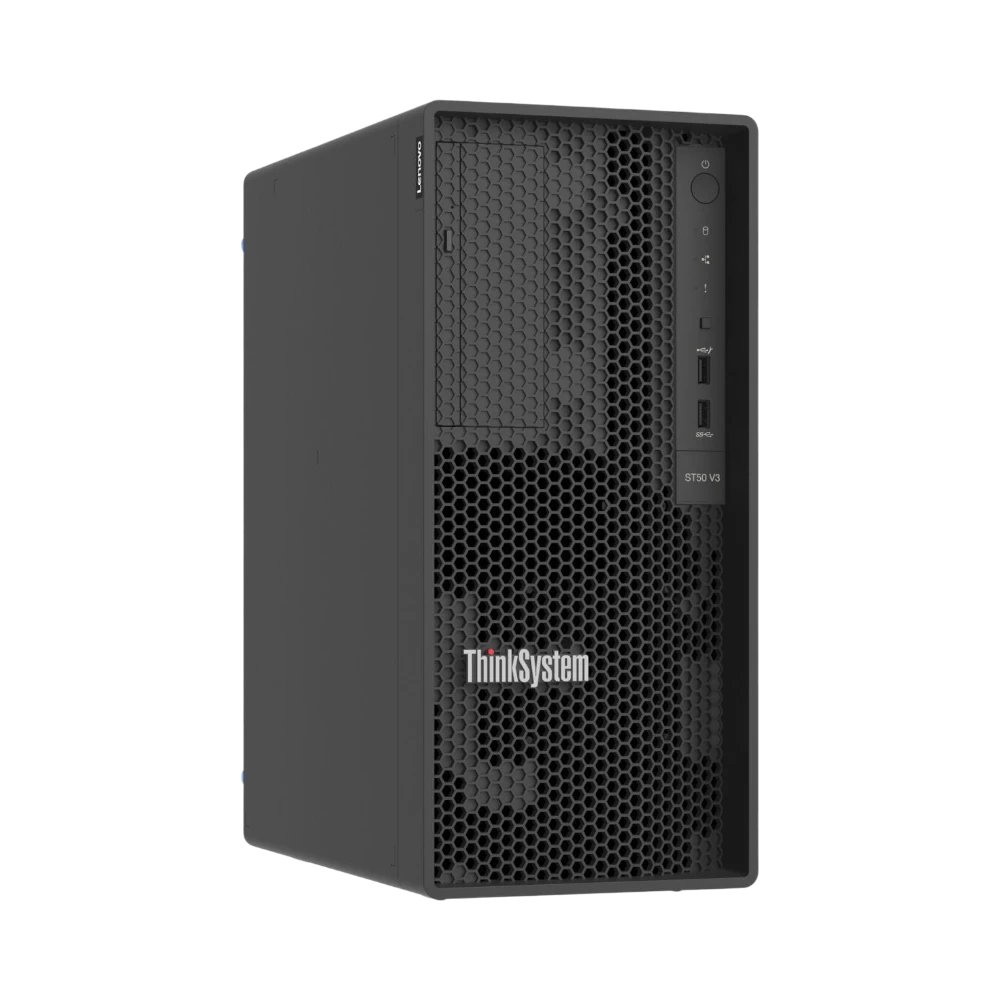 Lenovo ThinkSystem ST50 V3 Tower Server Intel Xeon E-2400, 16GB RAM — Being Shipped