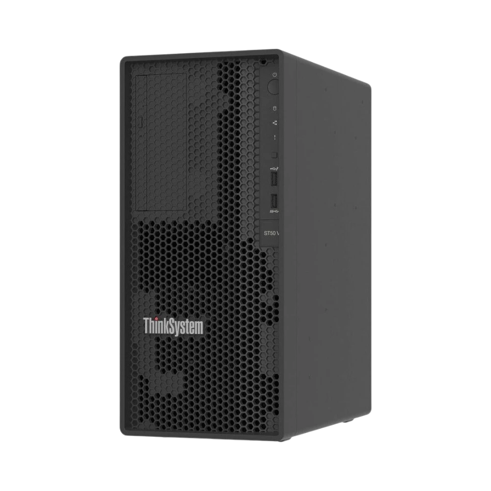 Lenovo ThinkSystem ST50 V3 Tower Server Intel Xeon E-2400, 16GB RAM — Being Shipped