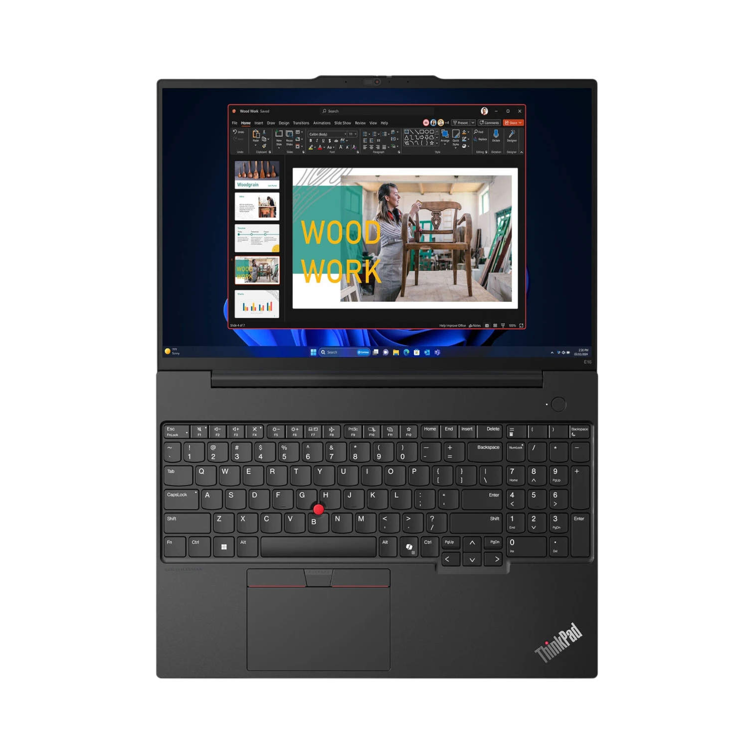 Lenovo ThinkPad E16 Gen 2 16" Laptop, Intel Core Ultra 7 155U, 16GB DDR5 RAM, 512GB SSD (Graphite Black) — Being Shipped