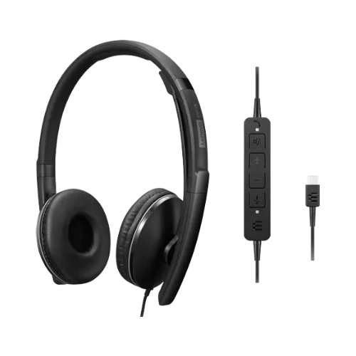 Lenovo ANC Gen2 Active Noise Cancellation Wired Headset — Being Shipped