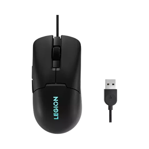 Lenovo Legion M300s RGB 6 Programmable Buttons Gaming Mouse (Black) — Being Shipped