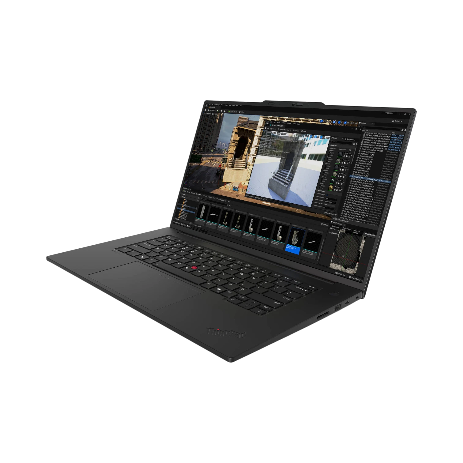 Lenovo ThinkPad P1 Gen 7 16" Mobile Workstation, Intel Core Ultra 9 185H, 32GB RAM, 1TB SSD (Black) — Being Shipped