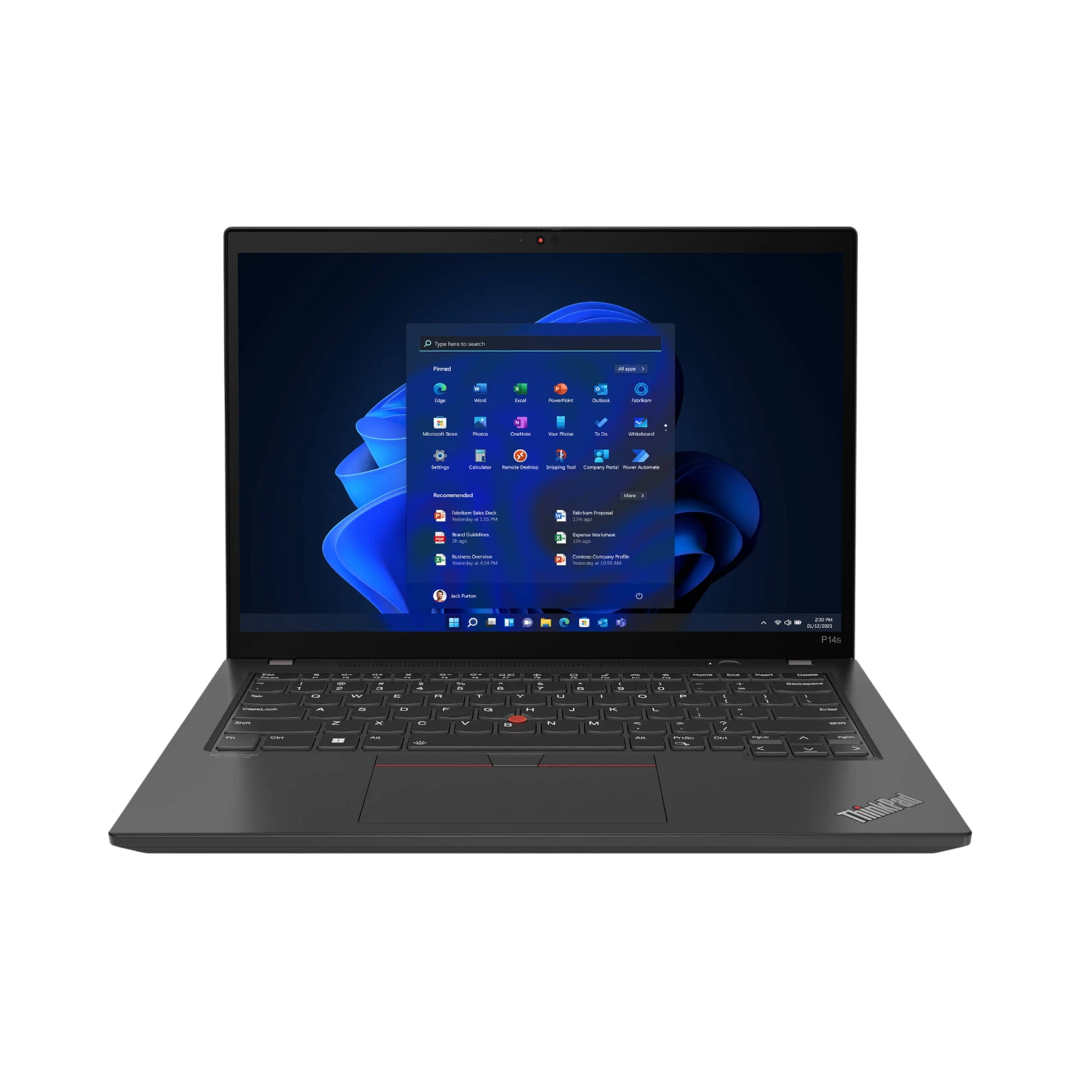 Lenovo ThinkPad P14s Gen 4 14" Notebook, Intel Core i7-1360P, NVIDIA RTX A500, 32GB RAM, 1TB SSD — Being Shipped