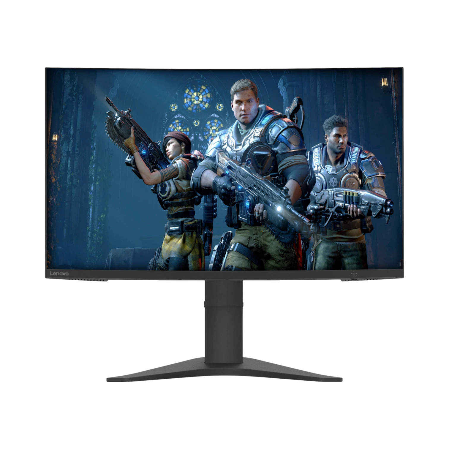 Lenovo G27c-10 27" Curved FreeSync 16:9 165Hz FHD LED Monitor (Raven Black) — Being Shipped