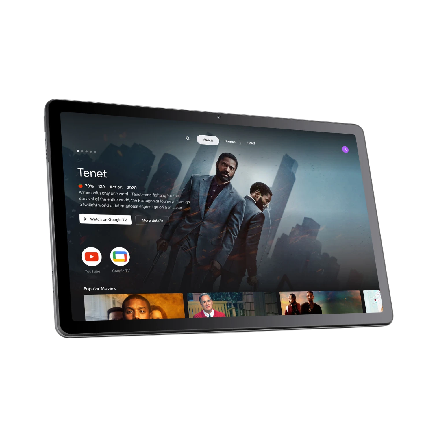 Lenovo Tab M10 Plus 10.6" Tablet MediaTek Helio G80, 4GB RAM, 128GB Storage (3rd Gen, Wi-Fi Only, Storm Gray) — Being Shipped