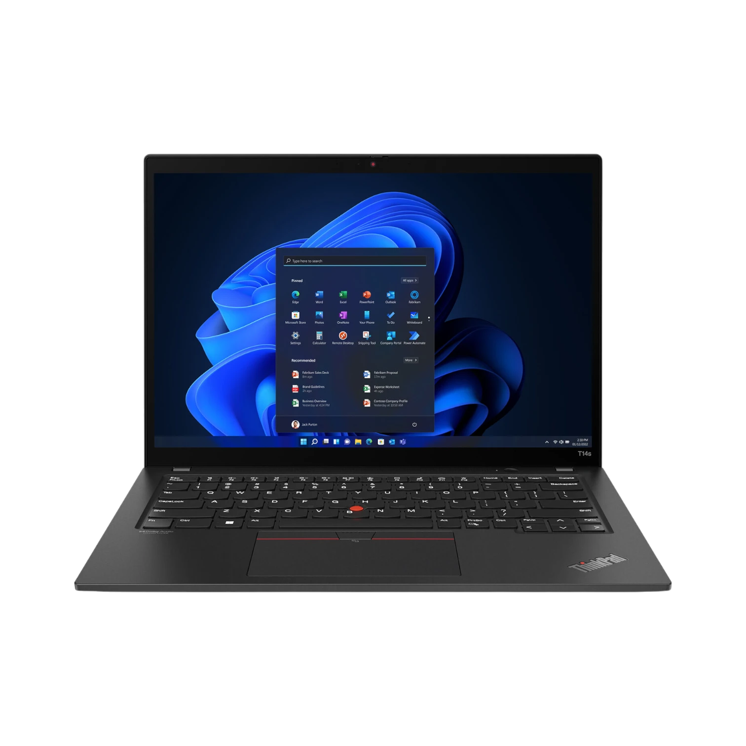 Lenovo ThinkPad T14s Gen 4 14" Notebook, AMD Ryzen 5 PRO 7540U, 16GB RAM, 256GB SSD (Deep Black) — Being Shipped