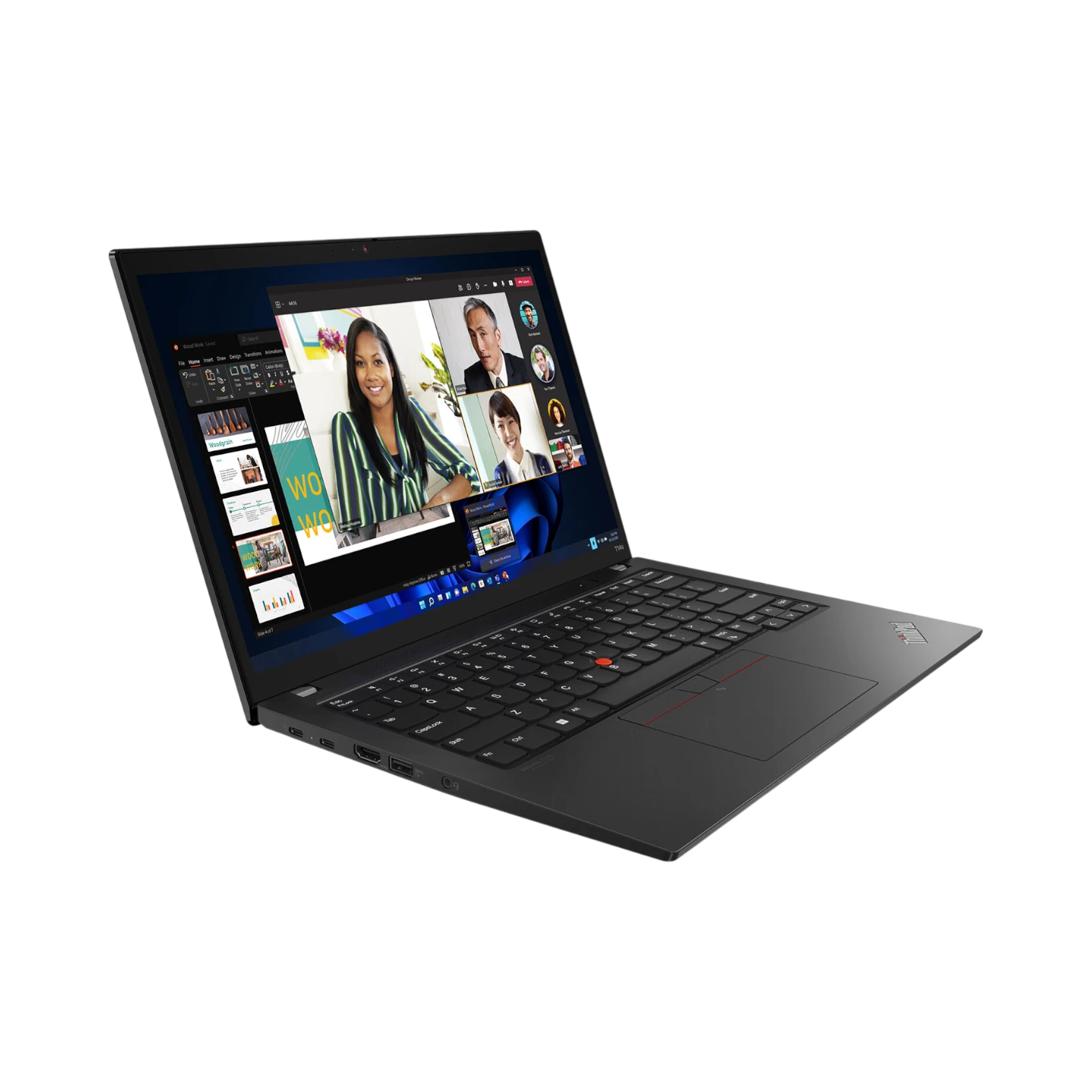 Lenovo ThinkPad T14s Gen 4 14" Notebook, AMD Ryzen 5 PRO 7540U, 16GB RAM, 256GB SSD (Deep Black) — Being Shipped